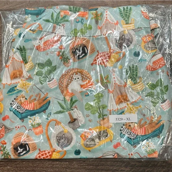 Cats and Plants Skater Skirt by Retrolicious - Picture 4 of 4